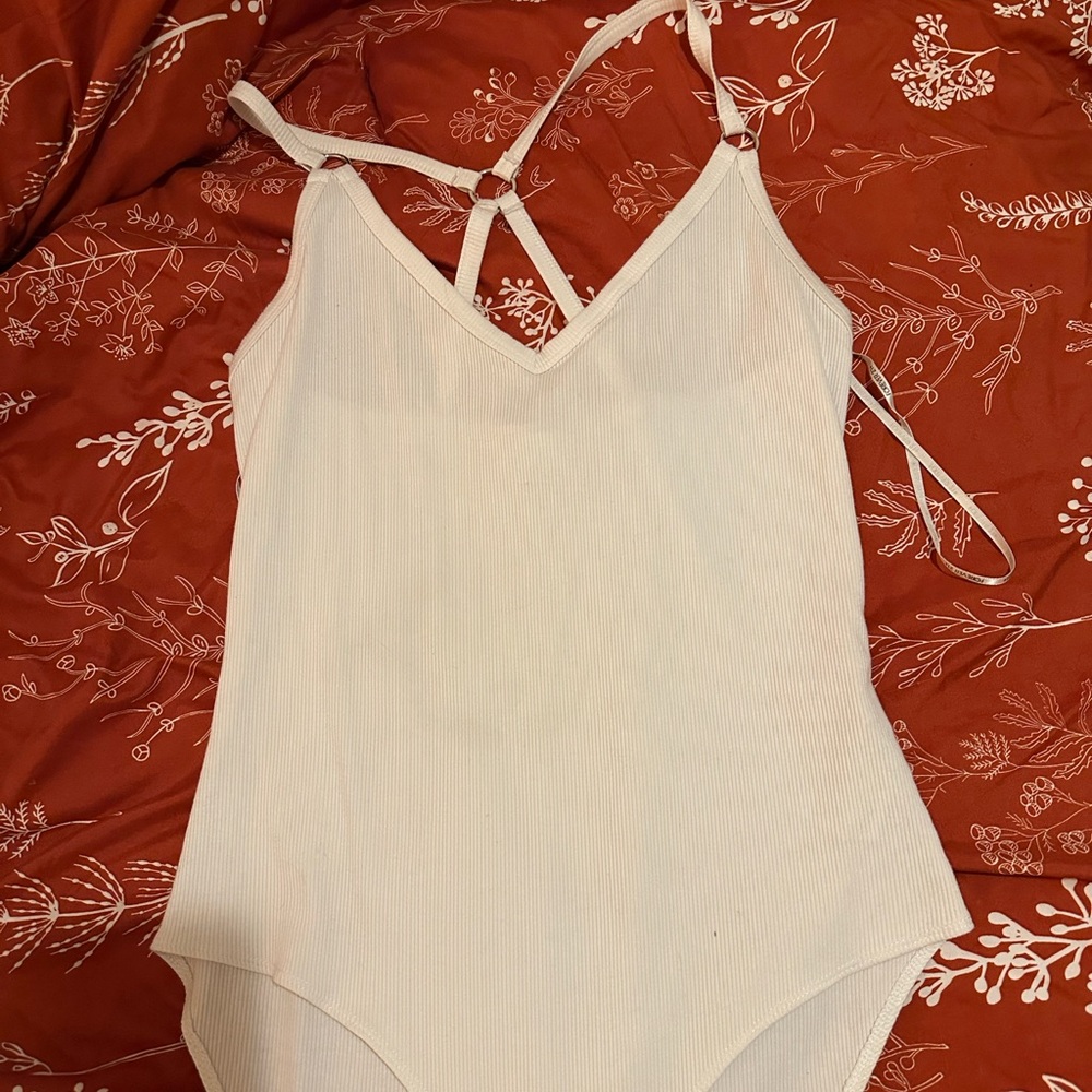 Forever 21 Cream Body Suit